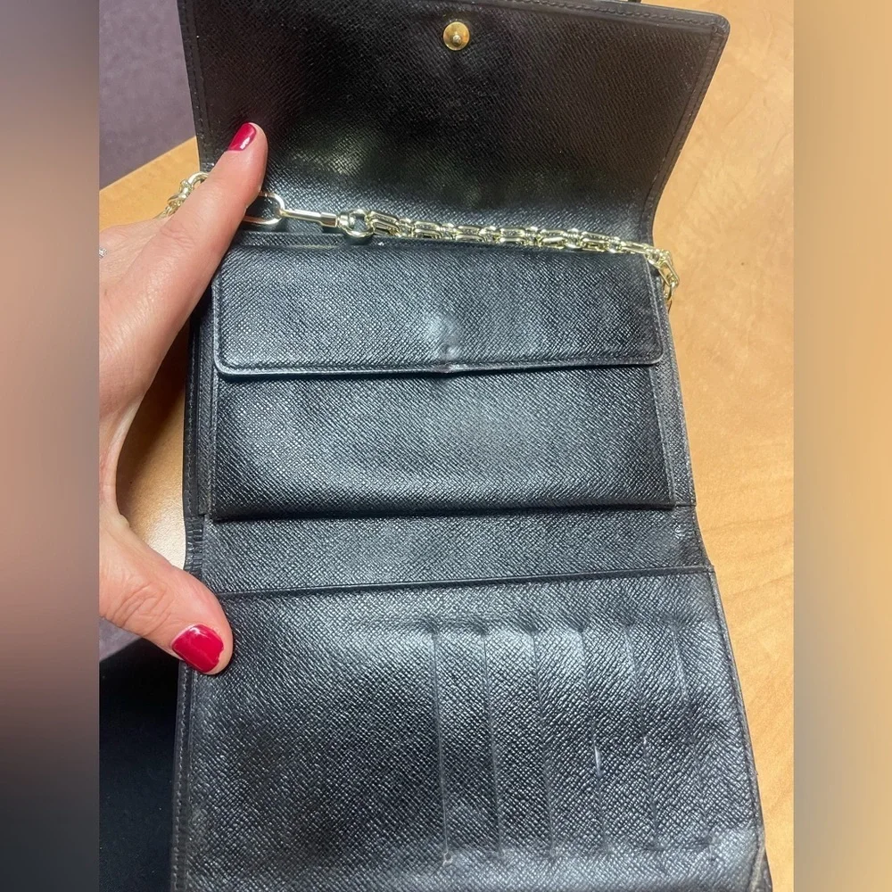 Louis Vuitton leather dark